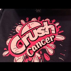 CRUSH CANCER tees
